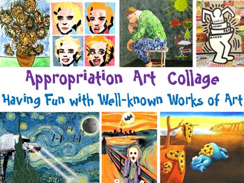 Preview of Appropriation  Art  Collage       Having Fun with Well-known Works of Art
