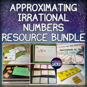 Preview of Approximating Irrational Numbers Activity Bundle