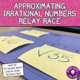 Approximating Irrational Numbers Relay Race