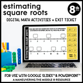 Approximating Square Roots Digital Math Activity | Google 
