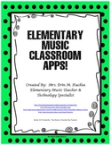 Apps For The Elementary Music Classroom!!