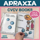 Apraxia & Articulation Books for CVCV words expanding utte