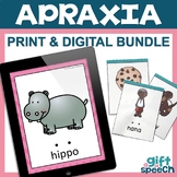 Apraxia Cards CVCV, CVCVCV, and more Digital PDF & Print Bundle