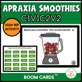 Apraxia CVCV Words Smoothies Boom Cards™ C1V1C2V2