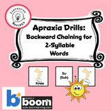 Apraxia Drills: Backward Chaining for 2-Syllable Words
