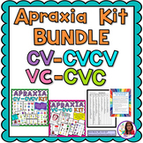 Apraxia Kit BUNDLE CV-CVC  VC-CVC