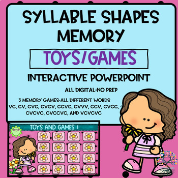 Preview of Apraxia Memory Interactive Powerpoint-Toys/Games