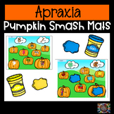Apraxia Speech Therapy Pumpkin Smash Mats