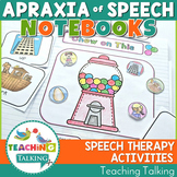 Apraxia of Speech Interactive Notebooks Bundle Distance Learning