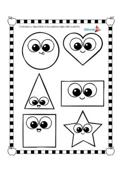 Dibuja y Colorea Las FIGURAS GEOMETRICAS - Videos Para Niños - Learn Colors  For Kids / FunKeep 