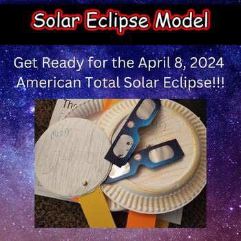 Preview of 2024 Solar Eclipse Model Craft