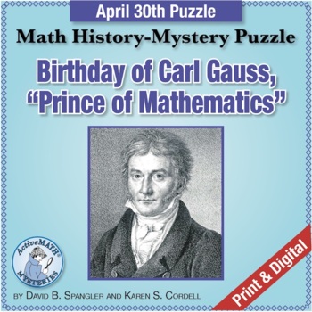 Preview of April 30 Mathematician Puzzle: Carl Gauss, Prince of Mathematics | Mixed Review