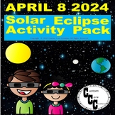 April 8 2024 Solar Eclipse Activities Pack