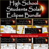 April 8th, 2024 Solar Eclipse High School Bundle:Puzzle,Qu
