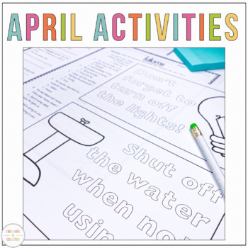 Preview of April Activities and Worksheets | Packet for Fast Finishers
