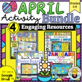 April Activity BUNDLE: Build a Bunny, Spring Glyph, Quick 