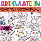 April Articulation Game Boards {Print and Go!}