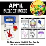 April Build It! Boxes