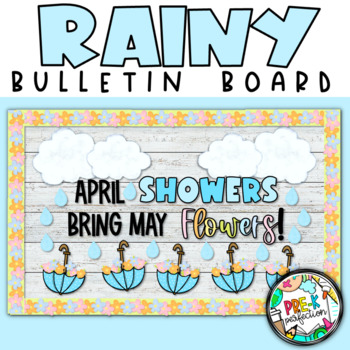Preview of April Bulletin Board | May Bulletin Board | April Showers Bring May Flowers