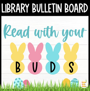 Preview of Easter Library Bulletin Board Set