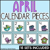 April Calendar Pieces