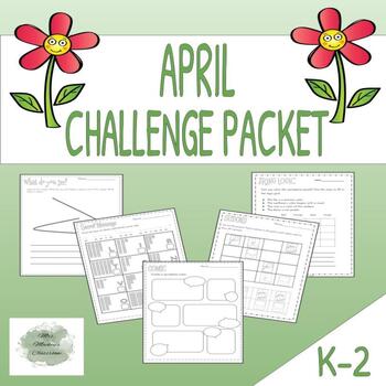 Preview of April Challenge Packet