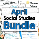 April "Click-and-Print" Social Studies Bundle