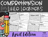 First Grade Comprehension | April Comprehension Passages |