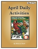 April Daily Activities