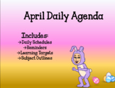 April Daily Agenda