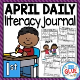 April Daily Literacy Review Journal for First Grade