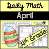 April Daily Math Review 4th Grade Common Core