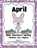 April Daily Sentence Editing