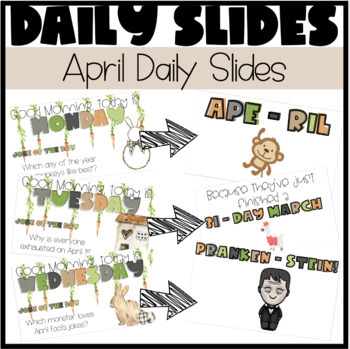 Preview of April Daily Slides