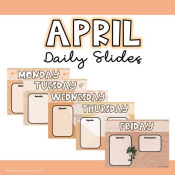 Preview of April Daily Slides