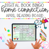 April Digital Book Bingo Reading Board | Google Slides