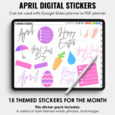 April Digital Stickers