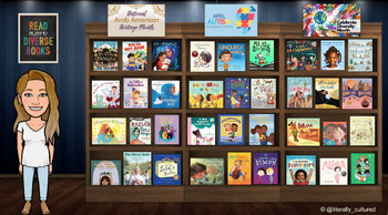 Preview of April Diverse Book Virtual Read Aloud Library