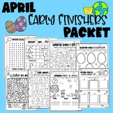 April Early Finishers Packet