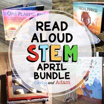Preview of April Earth Day READ ALOUD STEM Activities and Challenges, Science, Engineering