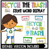 April/Earth Day Sight Word Display | Classroom Display | Editable