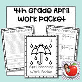 April Easter 4th Grade Morning Work Packet | Students Inde