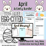 April | Easter | Activity Bundle | Newsletter, Bulletin Ki