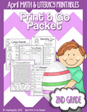 April (Easter) PRINT and GO Packet [2nd Grade]