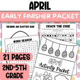 April Spring + Easter Morning Work Activities for Early Fi