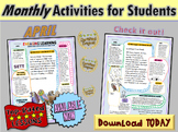 April Edition of "ENGAGING LEARNING" - A Newsletter For Ea