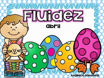 Preview of April Fluency Passages in Spanish Fluidez de abril
