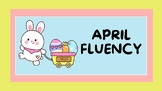 April Fluency Slides - Sentence Pyramids