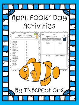 April Fools' Day Activities by TNBCreations | Teachers Pay Teachers
