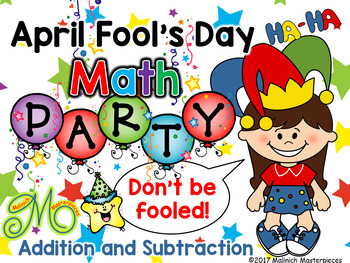 Preview of April Fool’s Day Math Party – Addition and Subtraction Interactive PowerPoint